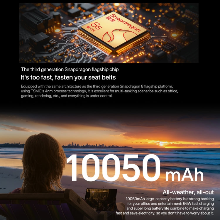 Honor MagicPad2 Tablet PC WiFi, 12,3 polegadas MagicOS 8.0.1 Qualcomm Snapdragon 8s Gen 3 Octa Core, 8GB+256GB, 12GB+256GB, 16GB+512GB, 16GB+1TB