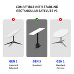 Cabo Ethernet Dedicado para Satélite para Starlink Gen 3 Ativado, 9.2m, 23m, 30.5m, 46m