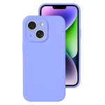 Precise Hole Liquid Silicone Jelly Color Full Coverage Phone Case, For iPhone 14 Plus