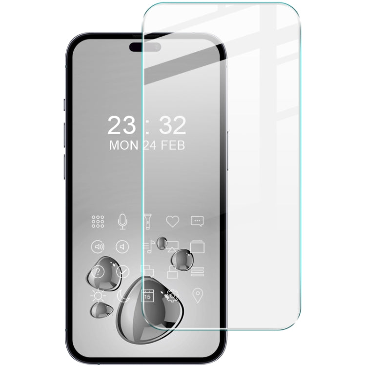 imak Série H Filme de Vidro Temperado de Ecrã Completo, Para iPhone 16e / 17e, Para iPhone 17 Pro Max, Para iPhone 17 / 17 Pro, Para iPhone Air, Para iPhone 16 Pro Max, Para iPhone 16 Pro, Para iPhone 16 Plus, Para iPhone 16
