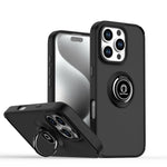 Capa para telemóvel Q Shadow 1 Series TPU + PC com anel, para iPhone 16 Pro, para iPhone 16 Plus, para iPhone 15 Pro Max, para iPhone 15 Pro, para iPhone 15 Plus, para iPhone 15