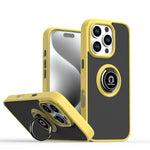 Capa para telemóvel Q Shadow 1 Series TPU + PC com anel, para iPhone 16 Pro, para iPhone 16 Plus, para iPhone 15 Pro Max, para iPhone 15 Pro, para iPhone 15 Plus, para iPhone 15