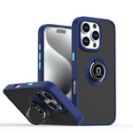 Capa para telemóvel Q Shadow 1 Series TPU + PC com anel, para iPhone 16 Pro, para iPhone 16 Plus, para iPhone 15 Pro Max, para iPhone 15 Pro, para iPhone 15 Plus, para iPhone 15