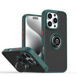 Capa para telemóvel Q Shadow 1 Series TPU + PC com anel, para iPhone 16 Pro, para iPhone 16 Plus, para iPhone 15 Pro Max, para iPhone 15 Pro, para iPhone 15 Plus, para iPhone 15