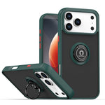 Q Shadow 1 Series TPU + PC Phone Case with Ring, For iPhone 17e / 16e, For iPhone 17 Pro Max, For iPhone 17 Pro, For iPhone 17, For iPhone Air, For iPhone 16 Pro Max