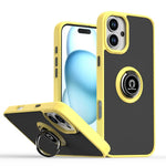 Capa para telemóvel Q Shadow 1 Series TPU + PC com anel, para iPhone 16 Pro, para iPhone 16 Plus, para iPhone 15 Pro Max, para iPhone 15 Pro, para iPhone 15 Plus, para iPhone 15
