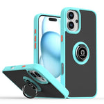 Capa para telemóvel Q Shadow 1 Series TPU + PC com anel, para iPhone 16 Pro, para iPhone 16 Plus, para iPhone 15 Pro Max, para iPhone 15 Pro, para iPhone 15 Plus, para iPhone 15