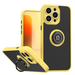 Capa para telemóvel Q Shadow 1 Series TPU + PC com anel, para iPhone 16 Pro, para iPhone 16 Plus, para iPhone 15 Pro Max, para iPhone 15 Pro, para iPhone 15 Plus, para iPhone 15