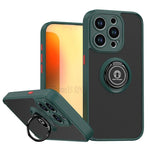 Capa para telemóvel Q Shadow 1 Series TPU + PC com anel, para iPhone 16 Pro, para iPhone 16 Plus, para iPhone 15 Pro Max, para iPhone 15 Pro, para iPhone 15 Plus, para iPhone 15