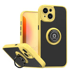 Capa para telemóvel Q Shadow 1 Series TPU + PC com anel, para iPhone 16 Pro, para iPhone 16 Plus, para iPhone 15 Pro Max, para iPhone 15 Pro, para iPhone 15 Plus, para iPhone 15