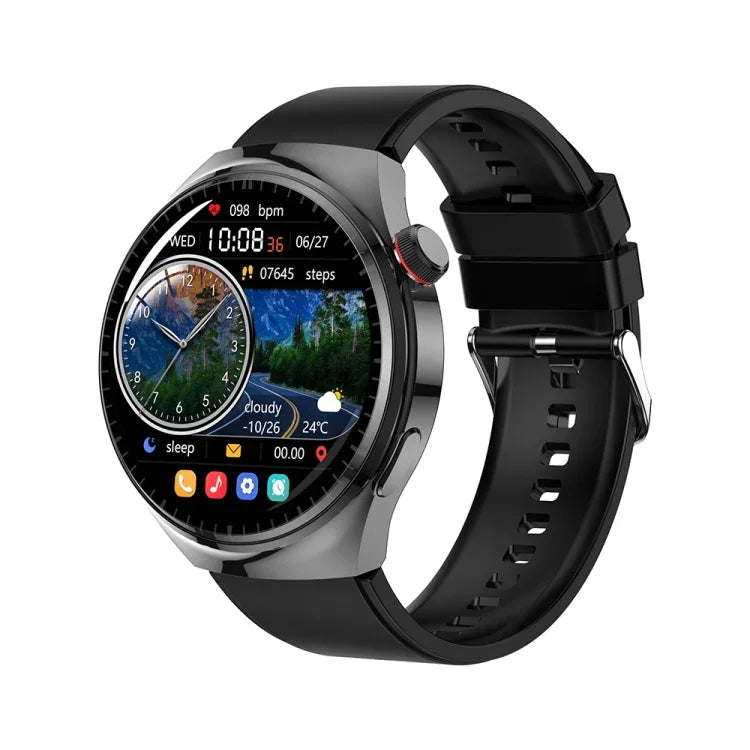 Relógio Inteligente LEMFO LF38 com Ecrã IPS de 1,6 polegadas e Correia de Silicone Suporta Monitorização de Saturação de Oxigénio no Sangue
