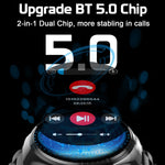 LF38 1.6 inch IPS Screen Steel Strap Smart Watch Supports Blood Oxygen Monitoring