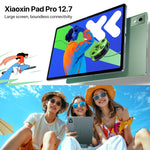 Lenovo Xiaoxin Pad Pro Tablet WiFi 12,7 polegadas 2025, ZUI 16, MediaTek Dimensity 8300 Octa Core, Suporte a Impressão Digital e Reconhecimento Facial, 8GB+128GB, 8GB+256GB, 12GB+256GB