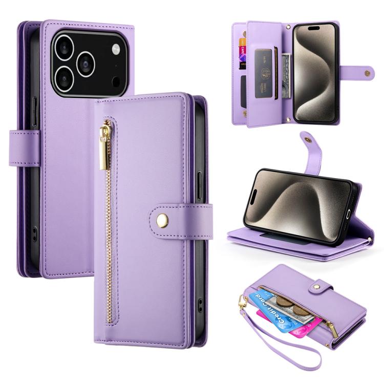 Carteira com fecho e nove compartimentos para cartões, capa de couro para telemóvel, para iPhone 17 Pro Max, para iPhone 17 Pro, para iPhone 17, para iPhone Air, para iPhone 16e, para iPhone 16 Pro Max, para iPhone 16 Pro, para iPhone 16 Plus