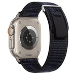 Dual-Section Loop Nylon Watch Band, For Apple Watch Ultra 2 49mm, For Apple Watch Series 9 45mm