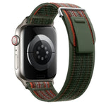 Dual-Section Loop Nylon Watch Band, For Apple Watch Ultra 2 49mm, For Apple Watch Series 9 45mm