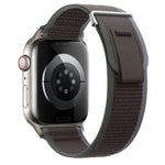 Dual-Section Loop Nylon Watch Band, For Apple Watch Series 6 40mm, For Apple Watch Series 6 44mm