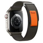 Correia de Relógio de Nylon com Dupla Secção e Laço, Para Apple Watch Série 4 44mm, Para Apple Watch Série 4 40mm