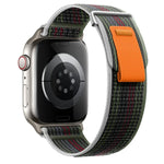 Correia de Relógio de Nylon com Dupla Secção e Laço, Para Apple Watch Série 4 44mm, Para Apple Watch Série 4 40mm