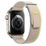 Correia de Relógio de Nylon com Dupla Secção e Laço, Para Apple Watch Série 4 44mm, Para Apple Watch Série 4 40mm