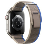 Correia de Relógio de Nylon com Dupla Secção e Laço, Para Apple Watch Série 4 44mm, Para Apple Watch Série 4 40mm