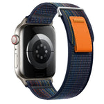 Dual-Section Loop Nylon Watch Band, For Apple Watch Series 3 38mm, For Apple Watch Series 3 42mm