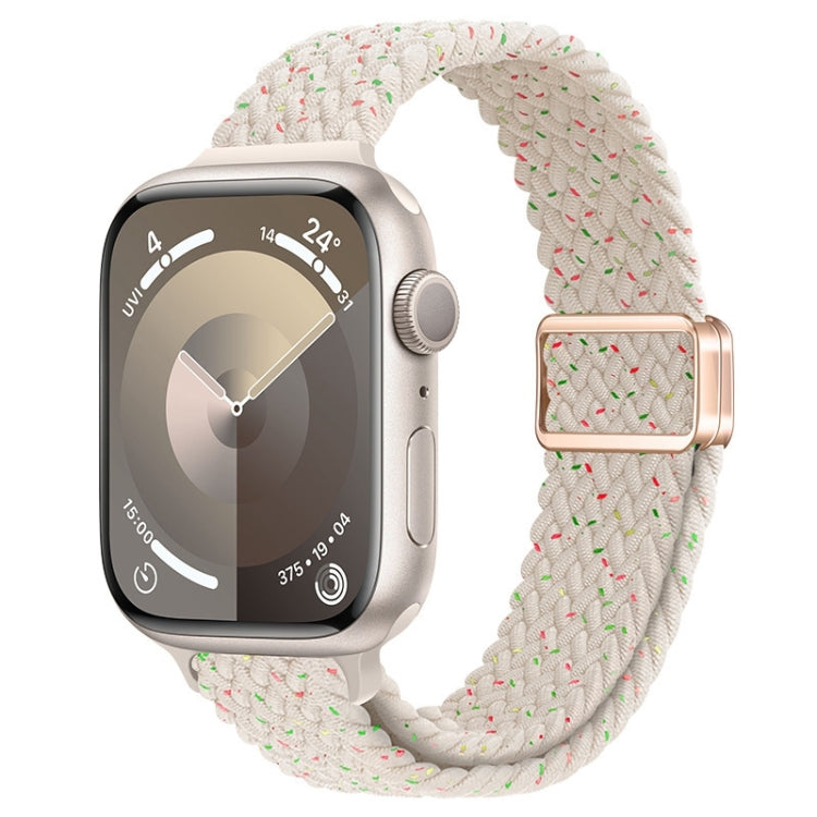 Correia de Relógio Trançada de Nylon com Fivela Magnética Slim, Para Apple Watch Series 8 41mm, Para Apple Watch Series 8 45mm