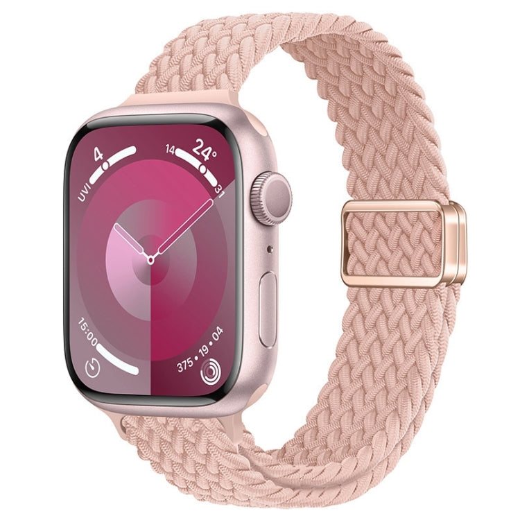 Correia de Relógio Trançada de Nylon com Fivela Magnética Slim, Para Apple Watch Series 8 41mm, Para Apple Watch Series 8 45mm