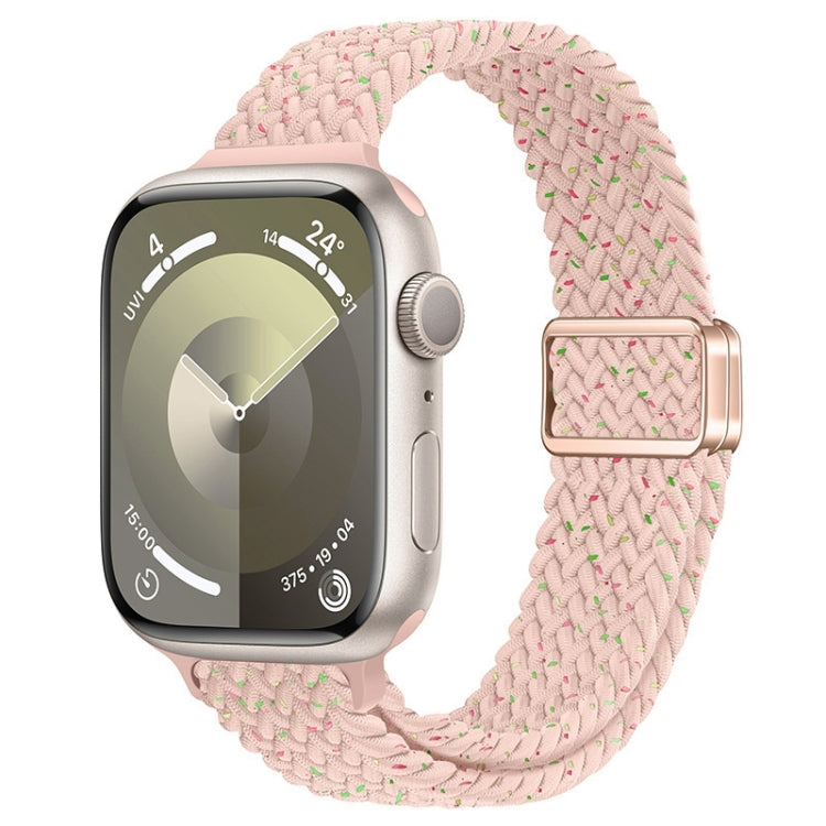 Correia de Relógio Trançada de Nylon com Fivela Magnética Slim, Para Apple Watch Series 8 41mm, Para Apple Watch Series 8 45mm