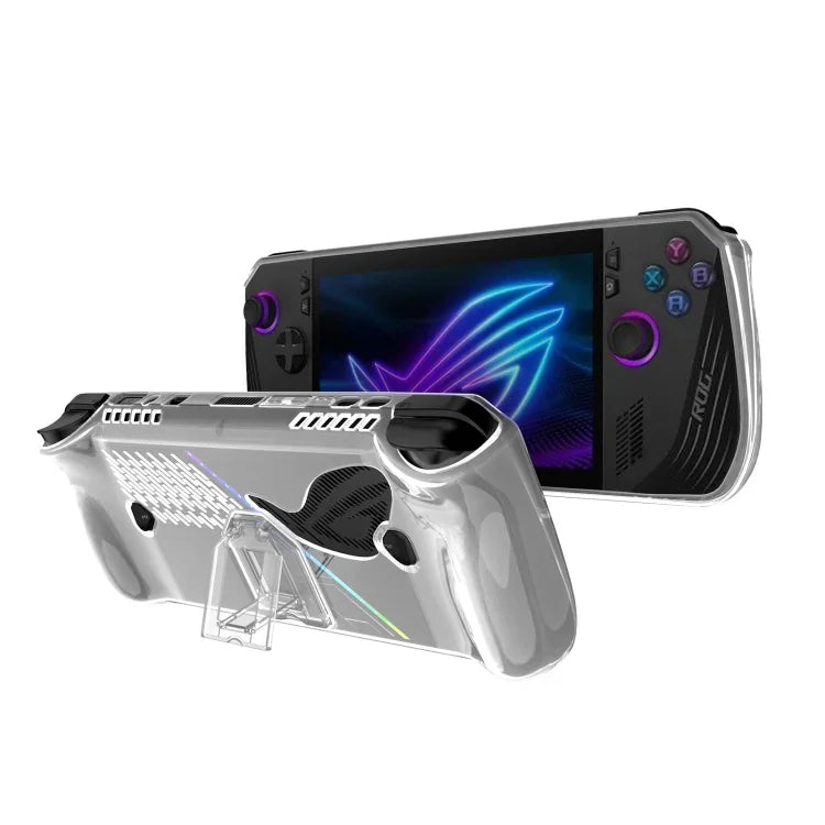 Capa Protetora Transparente TPU com Suporte, Para ASUS ROG Ally X