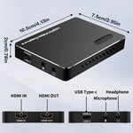 NK-A20 Placa de Captura de Vídeo HD HDMI USB3.2 4K, NK-A20