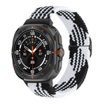 Correia de relógio trançada em nylon com fivela deslizante, para Samsung Galaxy Watch Ultra 47mm / Ultra 2025