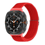 Correia de relógio trançada em nylon com fivela deslizante, para Samsung Galaxy Watch Ultra 47mm / Ultra 2025