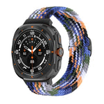 Correia de relógio trançada em nylon com fivela deslizante, para Samsung Galaxy Watch Ultra 47mm / Ultra 2025