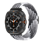 Correia de relógio trançada em nylon com fivela deslizante, para Samsung Galaxy Watch Ultra 47mm / Ultra 2025