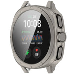 Capa protetora integrada em PC + película temperada para relógio, para Samsung Galaxy Watch 7 44mm