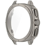 Capa protetora integrada em PC + película temperada para relógio, para Samsung Galaxy Watch 7 44mm