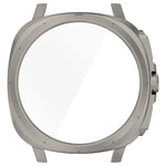 Capa protetora integrada em PC + película temperada para relógio, para Samsung Galaxy Watch 7 44mm