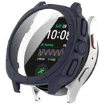 Capa protetora integrada em PC + película temperada para relógio, para Samsung Galaxy Watch 7 44mm