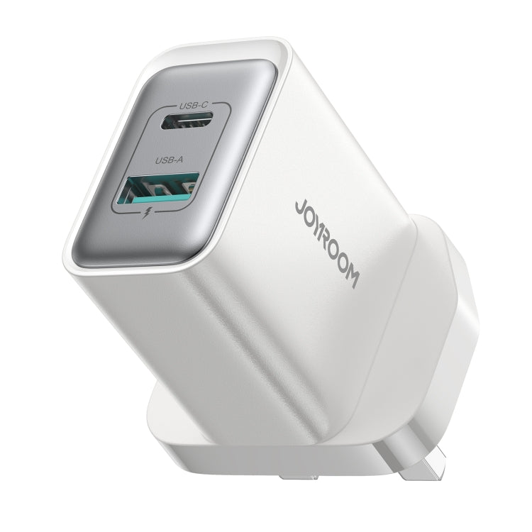 JOYROOM JR-TCF15 Carregador Rápido 30W USB+USB-C / Tipo-C, Ficha UE, Ficha Reino Unido