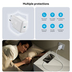 Carregador Rápido JOYROOM JR-TCF24 30W USB-C / Type-C com Conjunto de Cabos, Ficha UE