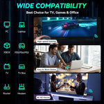 Cabo de Rede LAN Ethernet CAT8e de Cobre Puro para Computador, Switch e Router, 1m, 2m, 3m, 5m, 8m, 10m, 15m, 20m, 30m
