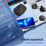 LDNIO Q334 Carregador 32W Tipo-C + Dupla Porta USB com Cabo de Dados USB-C / Tipo-C para USB-C / Tipo-C de 1m, Ficha UE, Ficha Reino Unido, Ficha EUA