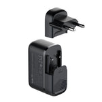 LDNIO Q366 Carregador 65W USB + Dupla Porta Tipo-C com Cabo de Dados USB-C / Tipo-C para USB-C / Tipo-C de 1m, Ficha UE, Ficha Reino Unido, Ficha EUA