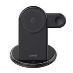 LDNIO WL02 Carregador Sem Fios MagSafe 5 em 1 25,5W com Cabo Type-C de 30cm