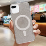 Capa de Telemóvel MagSafe Transparente com Brilhos em Acrílico, Para iPhone XS Max, Para iPhone 8 Plus / 7 Plus