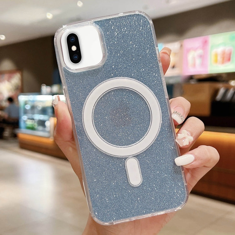 Capa de Telemóvel MagSafe Transparente com Brilhos em Acrílico, Para iPhone XS Max, Para iPhone 8 Plus / 7 Plus