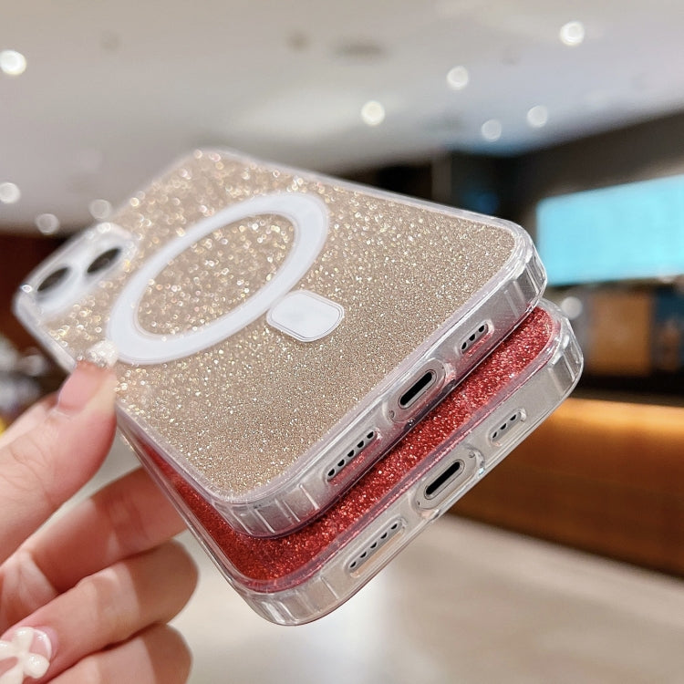 Capa de Telemóvel MagSafe Transparente com Brilhos em Acrílico, Para iPhone XS Max, Para iPhone 8 Plus / 7 Plus