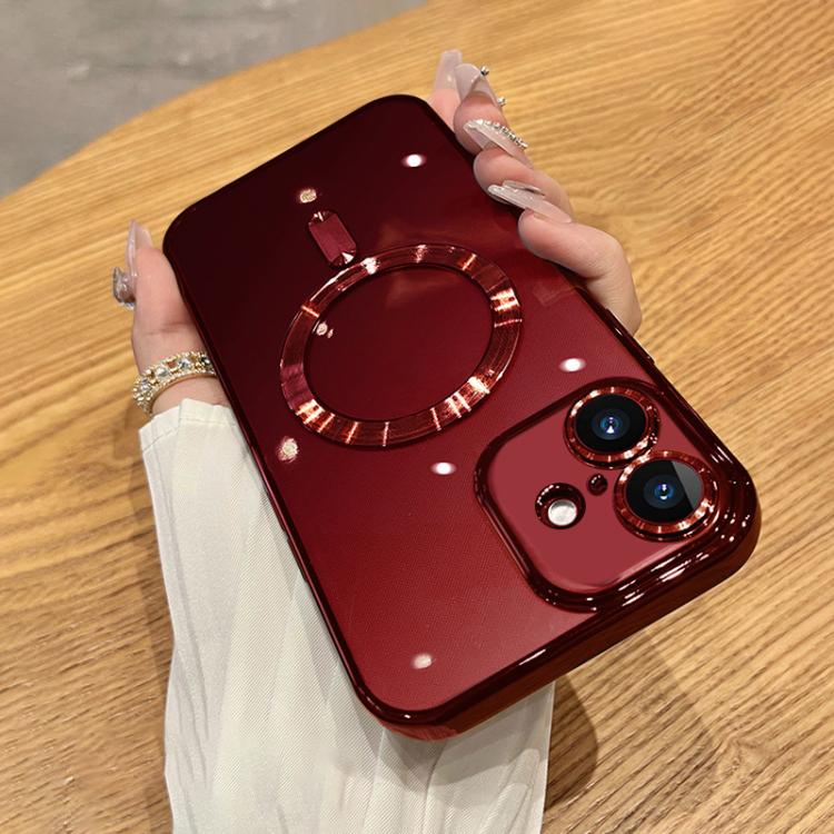 Capa de telefone MagSafe com eletroplating, para iPhone 15, para iPhone 14 Plus, para iPhone 14, para iPhone 14 Pro, para iPhone 14 Pro Max, para iPhone 13 Pro Max