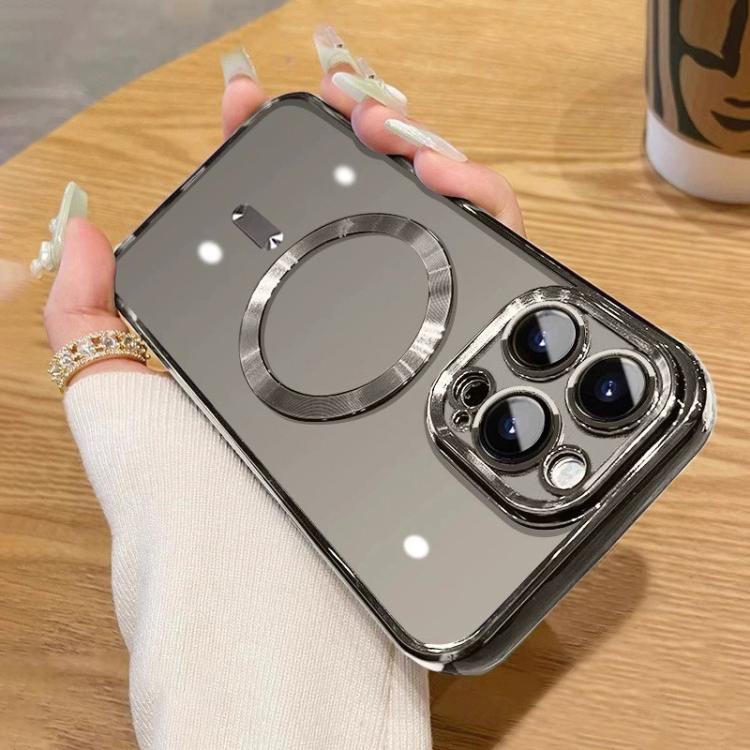 Capa de telemóvel MagSafe com eletroplating, para iPhone 16 Pro, para iPhone 16 Plus, para iPhone 16, para iPhone 15 Pro Max, para iPhone 15 Pro, para iPhone 15 Plus